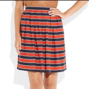J. Crew Gondola Striped Skirt Size 10